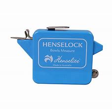 Henselite Henselock Lawn Bowls Measure